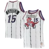 Vince Carter Toronto Raptors 1998/99 Magnifique Big & Tall Hardwood Classics Swingman Jersey White/Purple