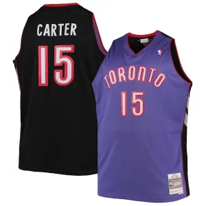 Vince Carter Toronto Raptors Big & Confortable Tall 1999/00 Hardwood Classics Swingman Jersey Purple/White