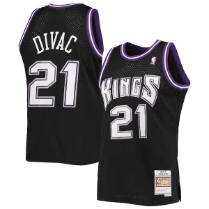 Vlade Bold Divac Sacramento Kings 2000/01 Hardwood Classics Swingman Jersey Black