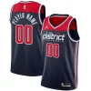 Washington Wizards Jordan Brand Swingman Élégant Custom Jersey Statement Edition Navy