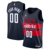 Washington Wizards Jordan Brand Unisex 2024/25 Custom Luxueux Swingman Jersey Statement Edition Navy