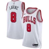 Zach LaVine Chicago Bulls Nike Unisex Swingman Jersey Uniques Association Edition White/Red