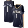 Zion Moderne Williamson New Orleans Pelicans Nike Unisex Swingman Jersey Icon Edition Navy/White