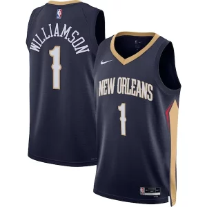 Zion Moderne Williamson New Orleans Pelicans Nike Unisex Swingman Jersey Icon Edition Navy/White