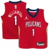 Zion Williamson New Orleans Pelicans Jordan Brand Confortable Toddler 2020/21 Jersey Red Statement Edition