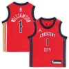 Zion Williamson New Orleans Pelicans Jordan Brand Luxueux Preschool 2022/23 Replica Jersey Statement Edition Red