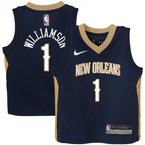 Zion Williamson New Orleans Pelicans Nike Toddler Replica Jersey Icon Haut de gamme Edition Navy