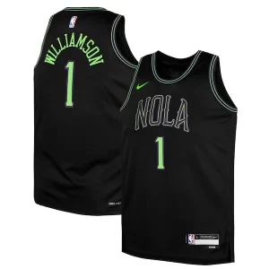 Zion Williamson New Orleans Pelicans Nike Youth Swingman Captivant Replica Jersey City Edition Black